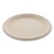 Boardwalk Bagasse PFAS-Free Dinnerware, Plate, 10 in. dia, White, 500PK PL-10BW-NPFA - alternate 8
